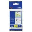Brother TZe-S221 Extra Strength Adhesive Black on White Laminated Label Tape (9mm x 8m)