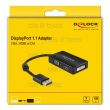 Delock DisplayPort 1.1 to HDMI / DVI / VGA Adapter 4043619626564 DP