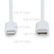 Digitus 1.0m Apple iPhone/iPad Lightning USB Type-C Data/Charger Cable DB-600109-010-W 4016032469957