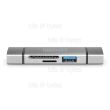 Digitus DA-70886 USB 3.0 / Type-C Multi Card Reader (SD / MicroSD / USB)
