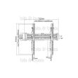 Digitus DA-90352 Universal Wall Mount for 47-inch to 70-inch & 40 Kgs Monitor 4016032382690
