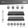 Digitus DS-55345 - 4 port HDMI Matrix Switch (4 In / 2 Out) with Audio Extractor 4016032495659
