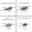 M.2 NVMe SSD Standoffs and Screws