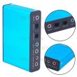 USB 2.0 External 7.1 Virtual Sound Card  AK103E