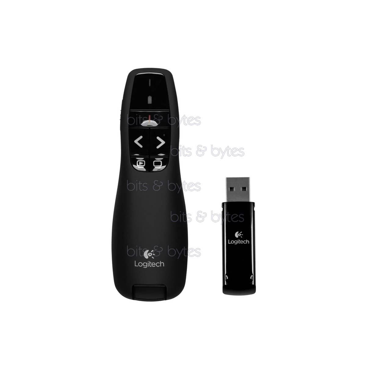 Logitech R400 Wireless Laser Presenter (2.4GHz USB Receiver) | bits ...