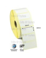 Thermal Transfer (50mm x 22mm) Roll of 1000 Labels