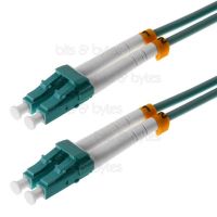 3.0m Fiber Optic Patch Cable - OM3 LC to LC Plugs 50/125um (10 Gigabit)