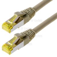 30.0m CAT6a S-FTP PiMF LS0H (10 Gigabit) Network Patch Cable - Grey