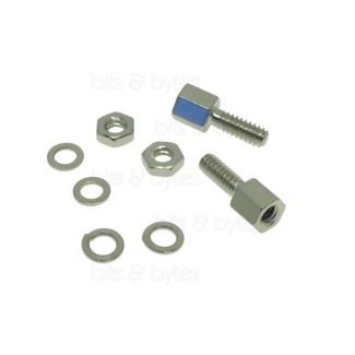 13mm D-Sub Jack Screw Kit (Set of 2)