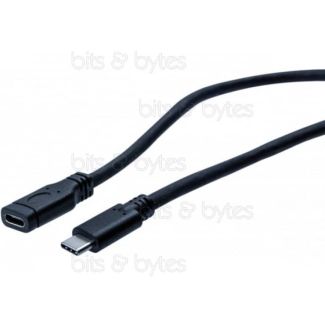 2m USB 3.1 Type-C Gen1 Socket to Plug Extension Cable