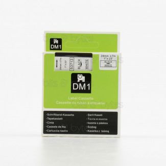 Dymo D1 S0720930 (53713) Black on White Thermal Label Tape (24mm x 7m)