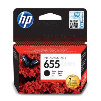 HP 655 (CZ109AE) Ink Advantage Black Original Ink Cartridge