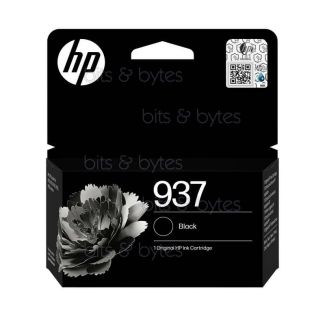 HP 937 (4S6W5NE) Black Original Ink Cartridge 4S6W5NE SE1 196786147609