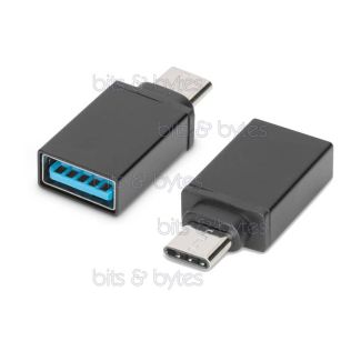 USB 3.0 Socket A to USB Type-C Plug Adapter AK-300506-000-S