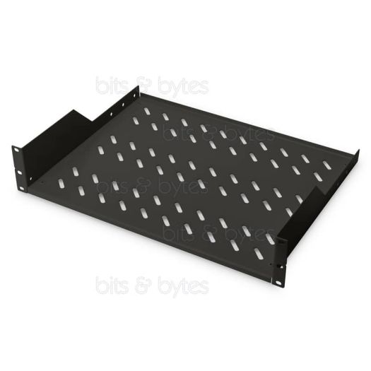 Digitus 19-inch 2U - 483mm Depth Rack Mount Shelf | bits & bytes malta