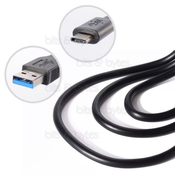 1.0m USB 3.1 Plug A to Type-C SuperSpeed 10Gbps Data Cable