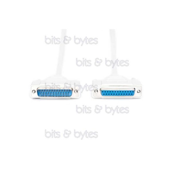 2.0m 25pin D-Sub Plug to Socket Extension Cable AK-610201-020-E 4016032301196