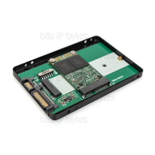 2.5" SATA Hard Disk Enclosure for M.2 or mSATA SSD