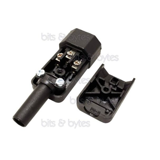 Bachmann IEC C14 10A Plug Connector for Wiring 915.171