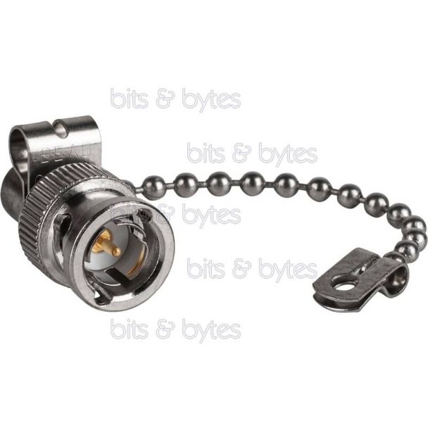 BNC RG58 Terminator with Grounding Chain