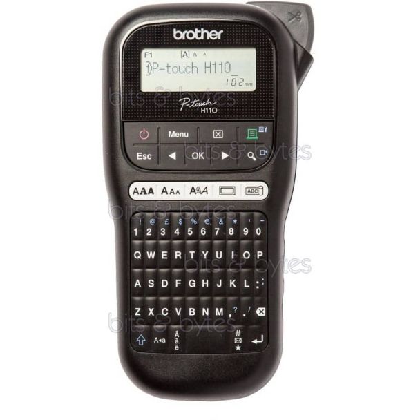 Brother PT-H110 Thermal Transfer Label Printer - 3mm to 12mm tapes