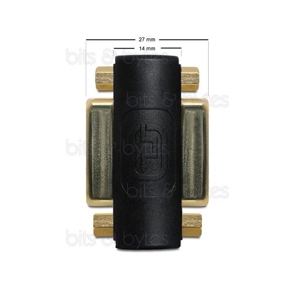 Delock DVI-I (24+5) Socket to Socket Gender Changer Adapter 