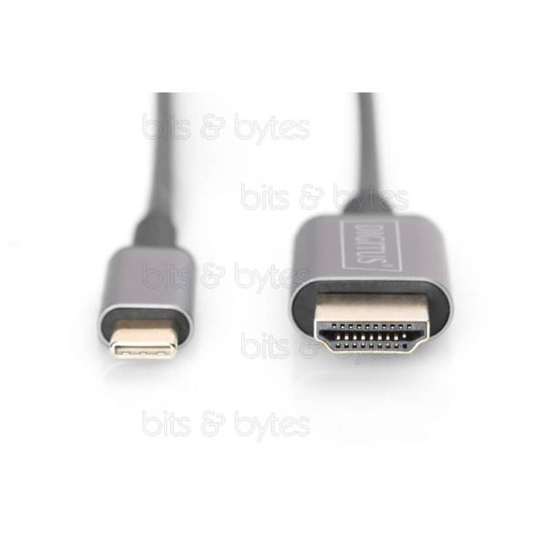 Digitus 1.8m USB 3.1 Gen1 Type-C to HDMI Ultra HD 4K Converter Cable
