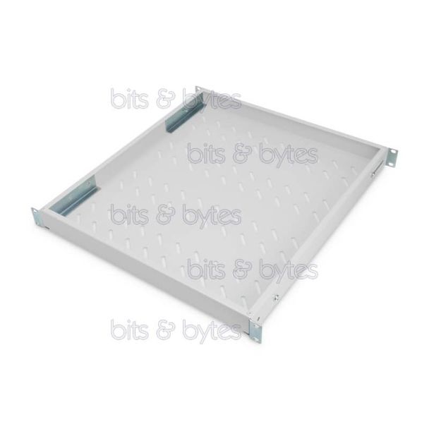 Digitus 19-inch 1U - 500mm Depth Rack Mount Shelf - White DN-97646 4016032364986
