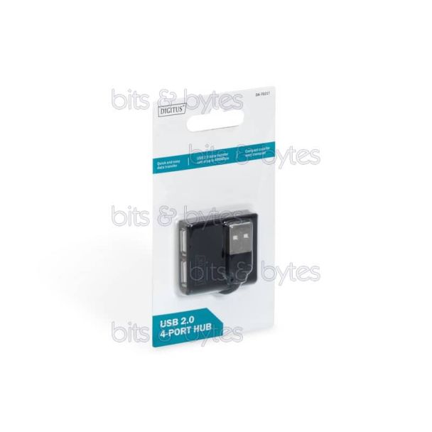 Digitus 4 Port USB 2.0 High Speed Hub (USB Powered) DA-70217 4016032306542