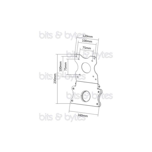 Digitus DA-90356-1 VESA Mount Adapter Kit for iMAC and Apple Displays 4016032431763