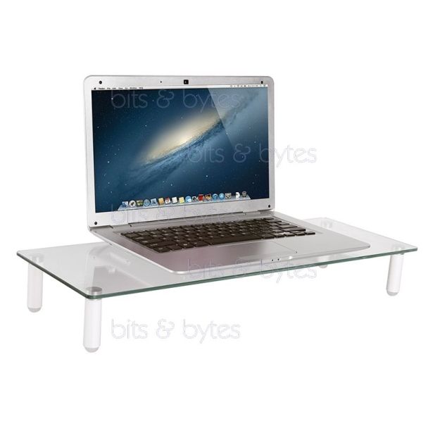 Digitus DA-90358 Tabletop Glass Monitor Riser Stand up to 20 Kgs