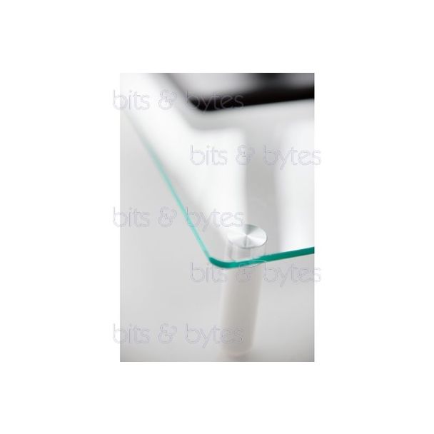 Digitus DA-90358 Tabletop Glass Monitor Riser Stand up to 20 Kgs
