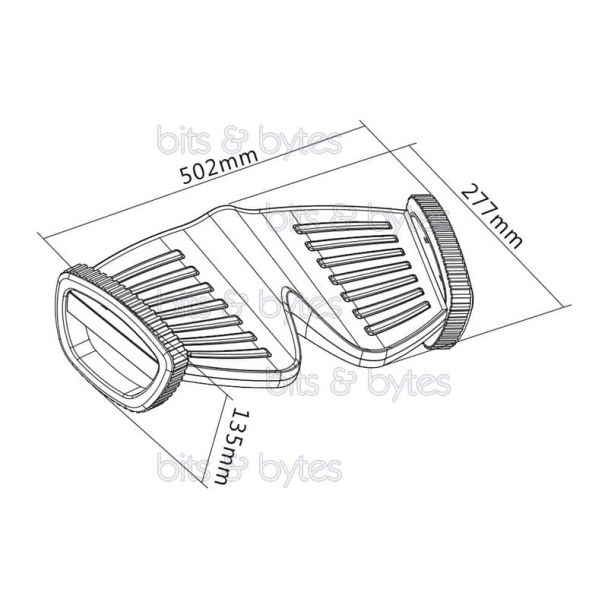 Digitus DA-90412 Ergonomic Footrest with Rocker Function 4016032474982