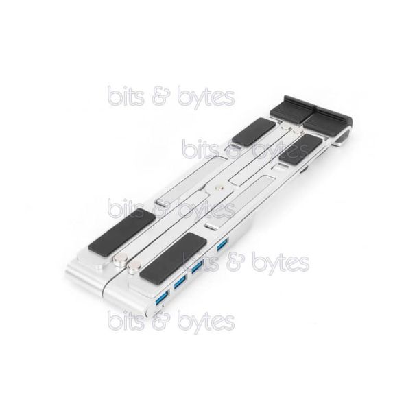 Digitus DA-90424 Laptop Stand with USB Hub (5 Adjustment Positions)