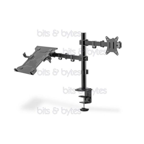 Digitus DA-90436 Notebook & Monitor Ergonomic Workspace Desk Mount 4016032481942
