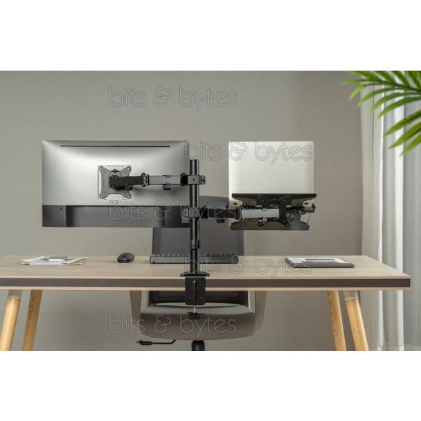 Digitus DA-90436 Notebook & Monitor Ergonomic Workspace Desk Mount 4016032481942