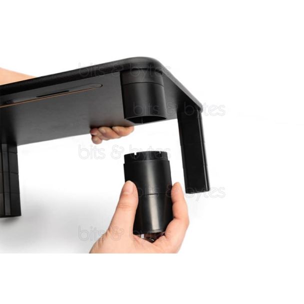 Digitus DA-90458 Tabletop Ergonomic Monitor Riser Stand up to 10 Kgs
