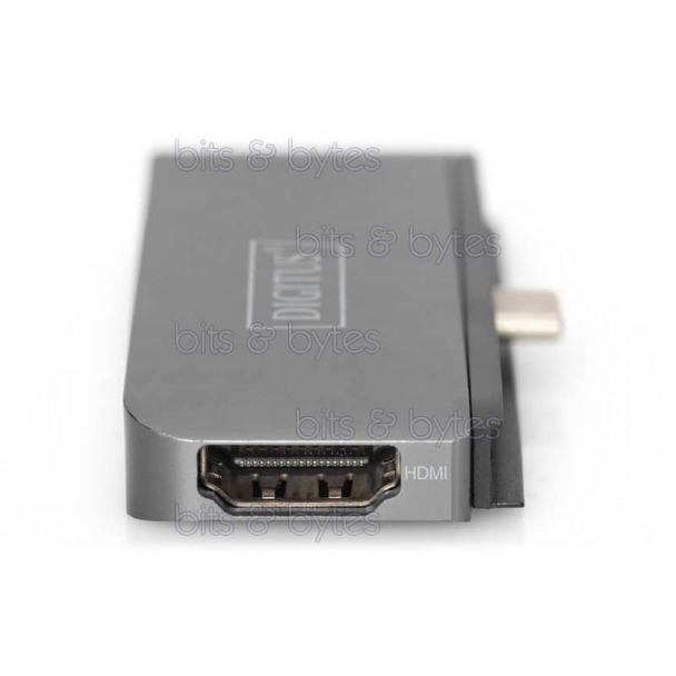 Digitus USB 3.1 Type-C Mobile Docking Station (HDMI / USB 3.0 / Audio / USB-C PD) DA-70893 4016032472537