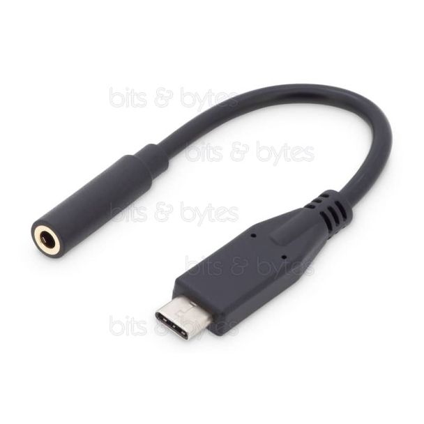 Digitus USB 3.1 Type-C to 3.5mm Jack Socket Earphone Cable Adapter
