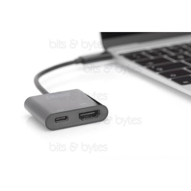 Digitus USB 3.1 Type-C to HDMI with USB-C (PD) Converter
