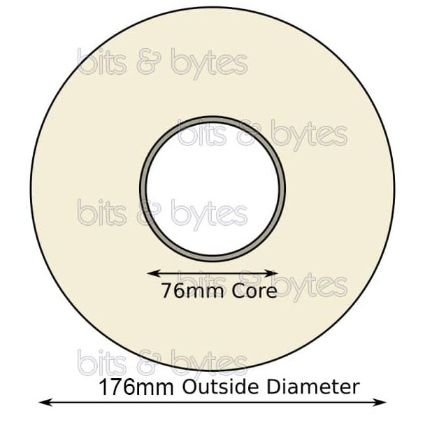 Direct Thermal (102mm x 127mm) Roll of 1200 Labels