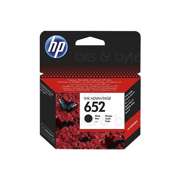 HP 652 (F6V25AE) Ink Advantage Black Original Ink Cartridge