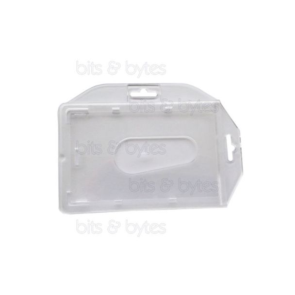 ID Card Landscape / Portrait Rigid Transparent Pocket (86 x 54 mm)