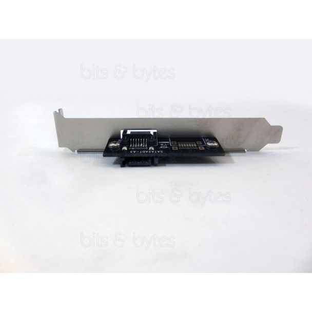 SATA Back Plate Bracket to SATA Motherboard Connection