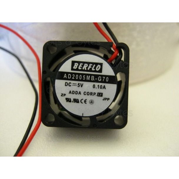 Tecline 12V DC 20mm x 20mm x 10mm Cooling Fan