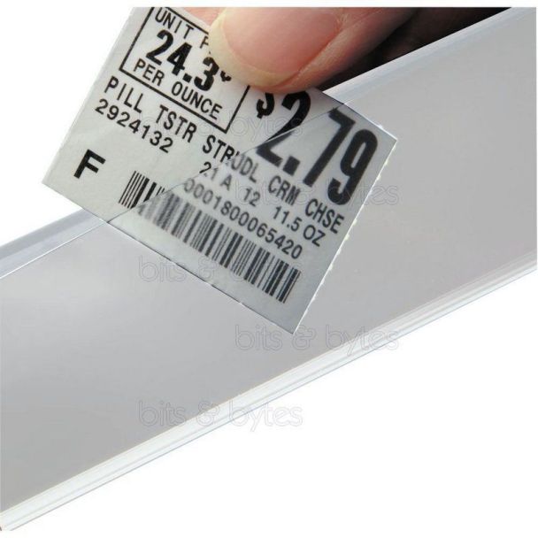 Thermal Transfer (76mm x 38mm) Roll of 1000 Plain Shelf Edge Tag