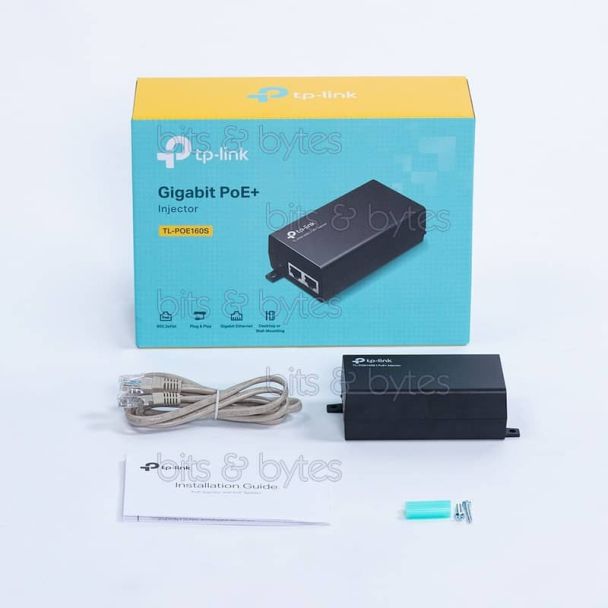 TP-Link TL-POE160S Gigabit PoE+ Injector (30 Watts)