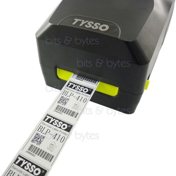 Tysso BLP-410 Thermal Label & Barcode Printer (USB - Parallel - Serial)