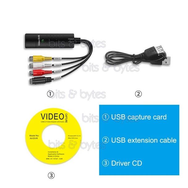 USB 2.0 Composite Video Capture Card