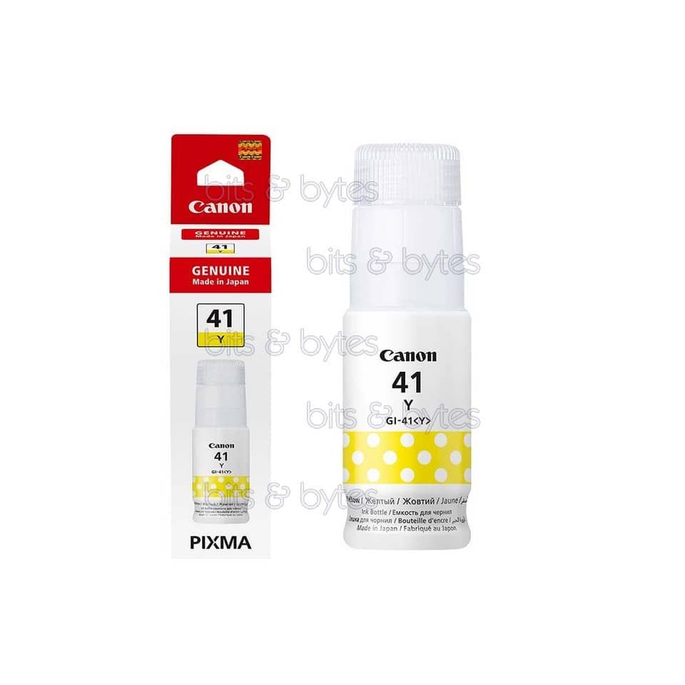 Canon GI-41Y High Yield Yellow Original Ink Bottle | bits & bytes malta